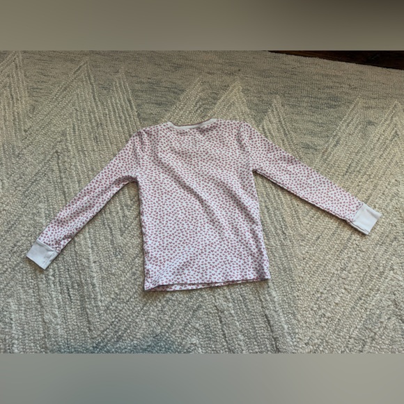 Petite Plume Girls Pima Cotton Sweethearts Pajama Set Size 6 - Picture 5 of 10